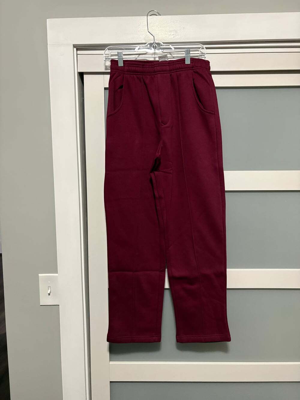 John Blair sz Small Burgundy Wine Jogging Pants Lounge Comy sz Small S